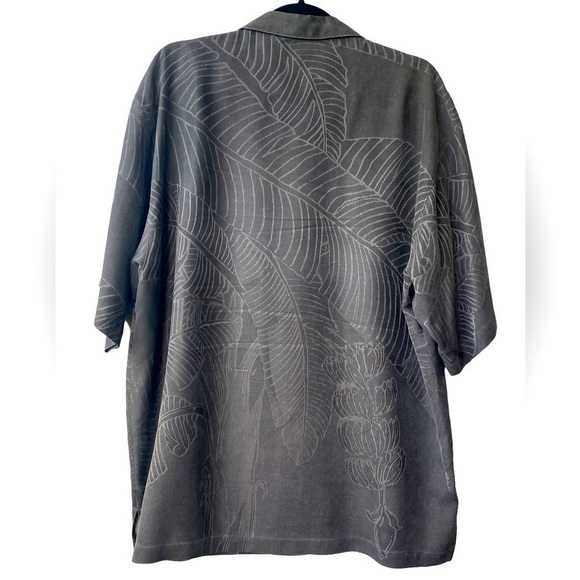 Tommy Bahama Hawaiian Tropical 100% Silk Relax Button Down Shirt - Picture 5 of 8